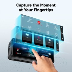 REDTIGER 4K Dash Camera Front,5.8G WiFi,3.18” Touch Screen Dash Cam for Cars