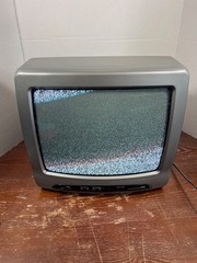 Orion Model TV1318 13-Inch CRT Television 120V 75W Vintage 1998 Gray Tested Work