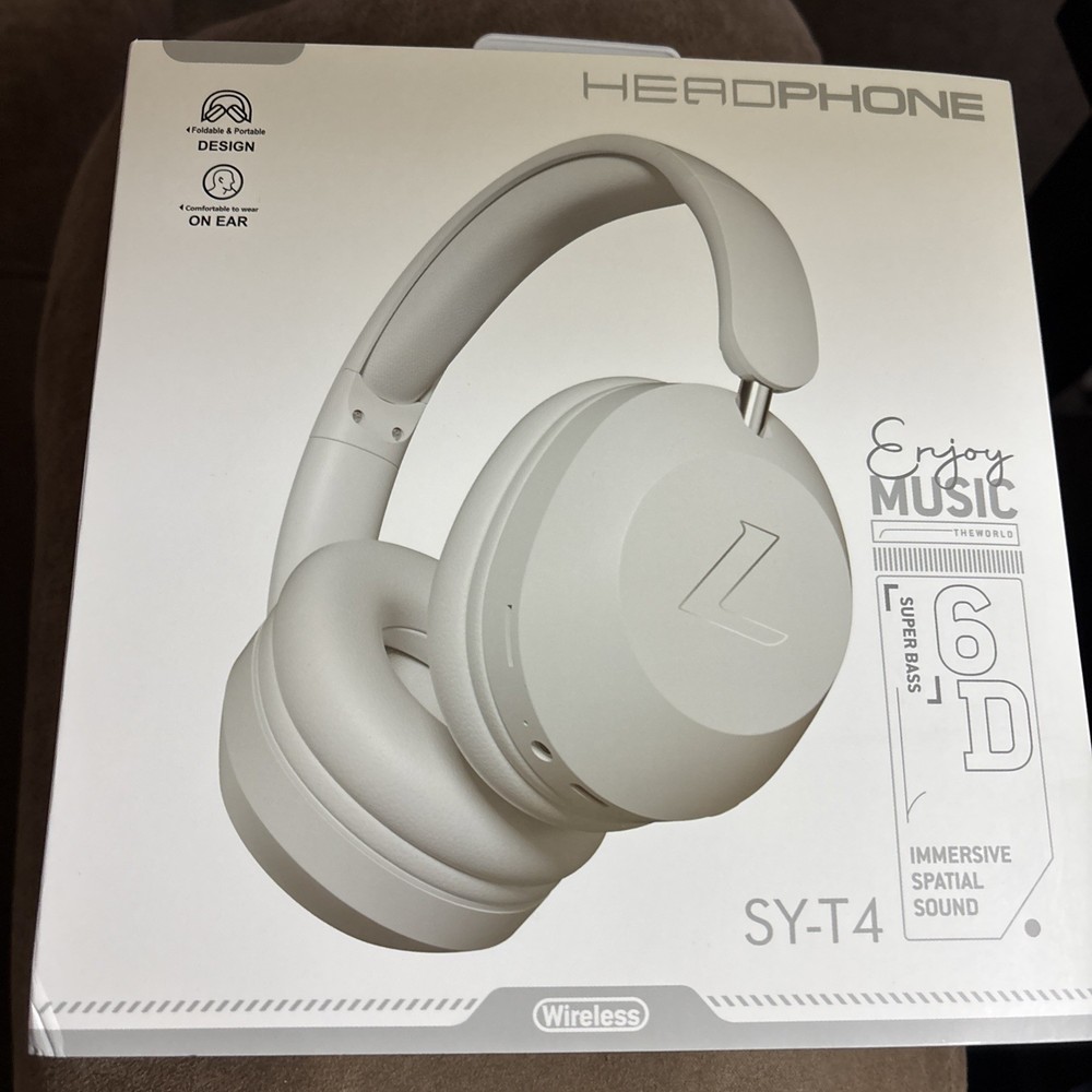 SY-T4 Wireless Bluetooth Over-Ear Headphones Adjustable Headband