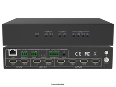 A-NeuVideo ANI-HDFLIP 2×4 4K60Hz 18Gbps HDMI Video Wall with 180 Degree Rotation