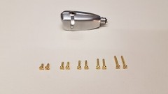 Phono Screw Set made of Brass for REK-O-KUT Headshell / non-magnetic screws