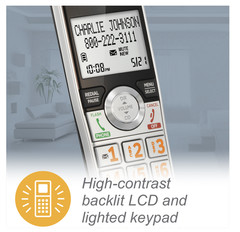 AT&T CL83507 DECT 6.0 4 Handset Cordless Phone System Answering Machine