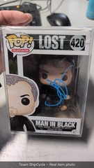 U27383 JJ Abrams Signed Funko Pop Lost The Man In Black 420 TV Autograph G2U