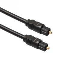 Toslink Digital Optical Audio Cable SPDIF Fiber Optic Cord Gold Plated 1M-20M
