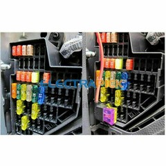 600PCS Car Blade Fuses Assortment Assorted Kit Blade Set Auto Truck Automotive