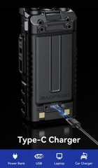 Baofeng K5PLUS 10W AM FM UHF VHF Multi Band Amateur Radio NOAA BF-K5PLUS