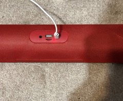 Tech2 Tube Wireless Bluetooth Red Speaker 5+ Hours & Party Mode, Pre-Owned