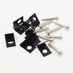 2 Pairs 6.5″ Plastic Speaker Spacer Rings Subwoofer Custom Mounting Adapter