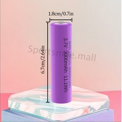 1/2/4/6Pack 3.7V Rechargeable Battery 3000mAh for Remote Control Cars Toy