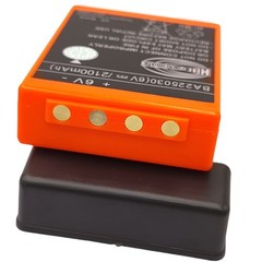 2x 6V BA225030 Ni-Mh Battery For HBC Pump Truck Remote Control Battery