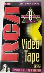 RCA T-160 Standard Grade Video Tape Up to 8 Hours Standard Grade Sealed lot of 2