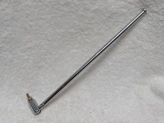Telescopic Antenna Replacement w/ Male Thread end PIVOT Brand New Ships From USA
