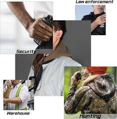 3.5mm Surveillance Balanced Armature Earpiece, Listen Only Headset for Walkie…