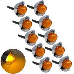All Star Truck Parts | Mini Watermelon Lights 3/4″ Diameter 1-LED GLO Style| 10