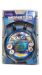 Monster Car Audio 202LN Interconnect Audio Cable – 2C-1M – 1 Meter (3 Ft)