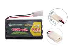 1pcs 9.6V 1500mAh 8AA Rechargeable Battery For RC Car Tucks with Tamiya Plug HOT