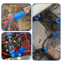 15PCS Waterproof Wire Electrical Connectors 22Awg-8Awg,Outdoor Seal Electrical T