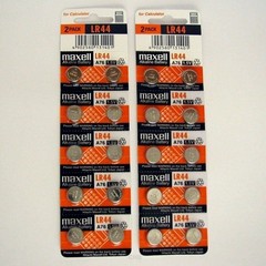 20 NEW LR44 MAXELL A76 L1154 AG13 357 SR44 303 BATTERY