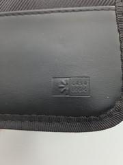 Case Logic CD DVD Wallet Holder Case 28 Disc EUC Black Leather Like Exterior