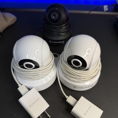 Amcrest 2K Dual Band WiFi Camera Indoor White Black Wireless IP3M-941 3 Pack