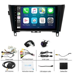 2+32G Android 13 10″ Car Radio Stereo for Nissan Rogue 2014-2018 X-Trail Qashqai
