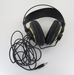 Vintage AKG Studio Headphones Black & Gold