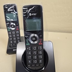 AT&T GL2101-2 DECT 6.0 2-Handset Cordless Phone with Call Block