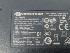 Crestron PW-2420RU 24V 2.5 Amps Power Supply with Cord, NEW OEM Original
