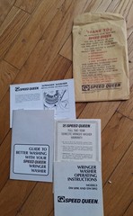 Vtg. Various Appliance, Lawn, Bicycle Manuals: