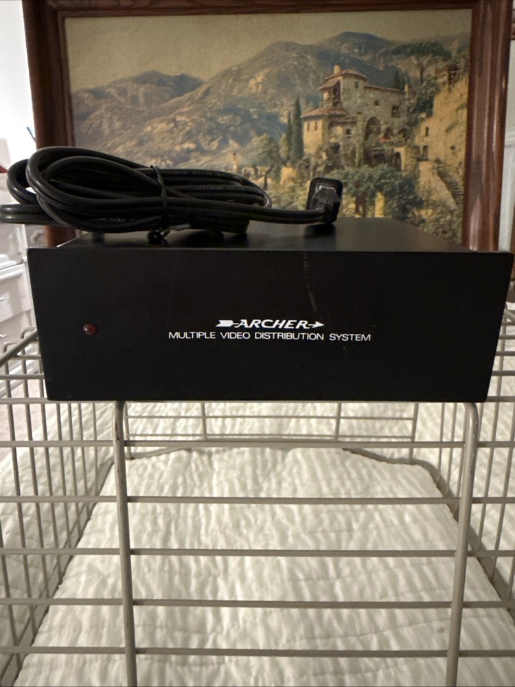 Archer Multiple Video Distribution System 15-1290 TV Video Adapter Untested