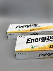 48 Energizer AA Industrial Alkaline Batteries (EN91, LR6) EXP 12/2034
