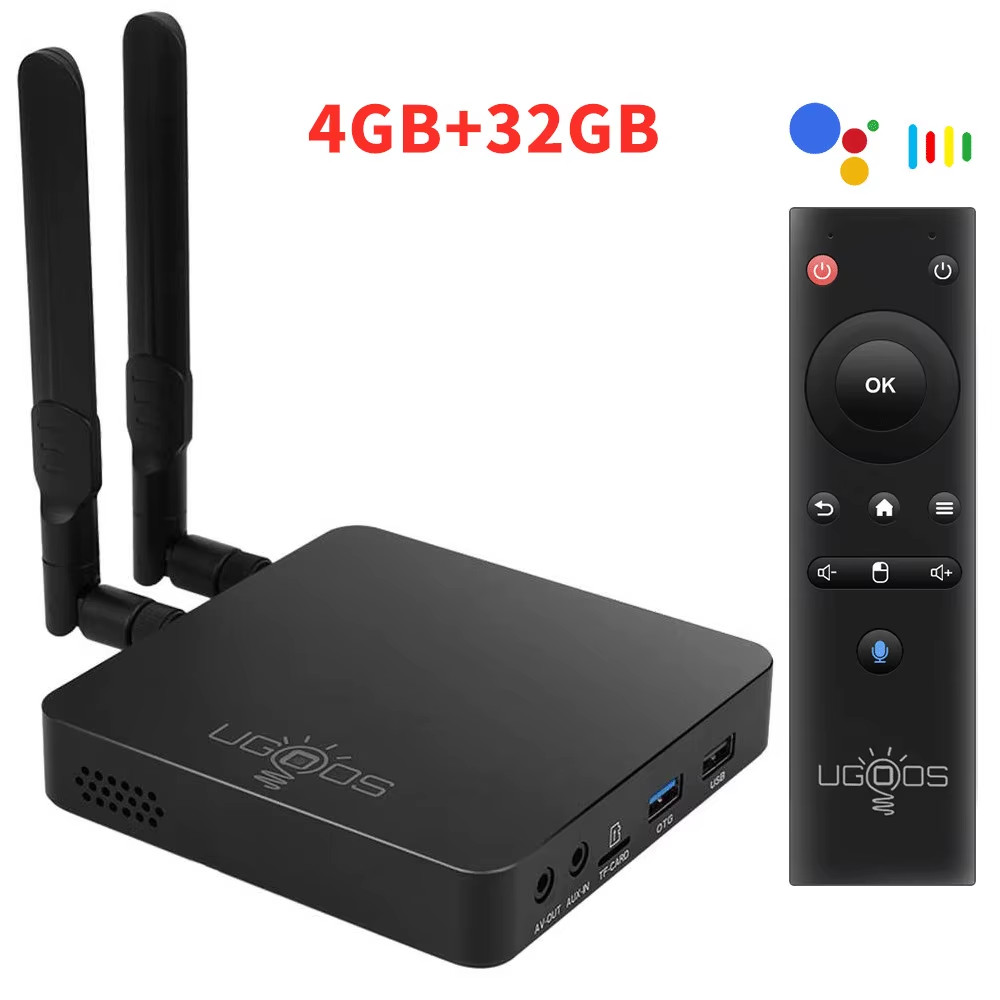 Original AM6B Plus TV Box Amlogic S922X-J 2.2GHZ WIFI6 Android 9 LPDDR4 4GB RAM
