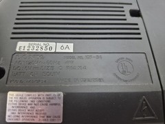SONY ICF-34 AM/FM/TV/Weather Portable Radio AC or Battery Tested Working VTG