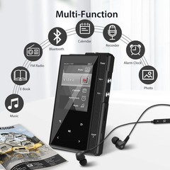 Portable Music Player 96GB, Bluetooth 5.0, Long Battery Life`