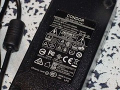 LumiSheet AC/DC Power Adapter, 120 Vac to 12 Vdc, 5 Amp Molex Connector 2 Pin