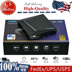 Premium 2026 NEWEST 6K UHD WE2USAT K3 PRO 6K Smart TV Box WIFI 6 US