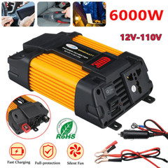 16000W 6000W 4000W Car Power Inverter DC 12V To AC 110V Solar Converter US