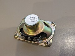 Misco A231S/TAP 2.0×3.0in 8 Ohm 3W Speaker (NEW)