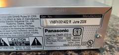 Panasonic DMR-ES15 DVD Recorder – TBC/Pass-Through – Tested Playback – w/ Remote