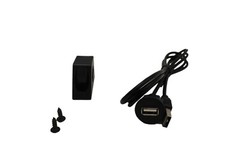 Auto USB Extension Cable Dashboard Mount AUX for Car Stereo 3Ft