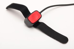 Wirenest® Aviation PTT Button with Strap – Inline Push-to-Talk Switch 5.2mm