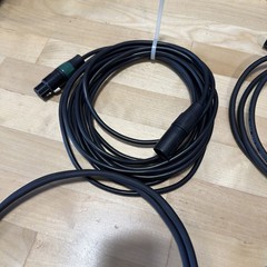 Monster cable , whirlwind unbranded XLR MICROPHONE CABLE, LOT OF 9