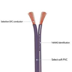 SKW 50M (164 FT) 16 AWG OFC 3.5 MM Engineering Speaker Cable