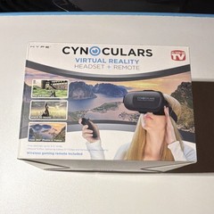 Hype Cynoculars Virtual Reality VR Headset Wireless Gaming Remote 5.5in