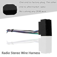 For Dodge Ram Promaster Truck 2013-2019 Car Stereo Radio Wiring Harness Adapter
