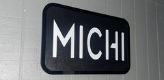 Rotel Michi X5 Integrated Custom Sign.