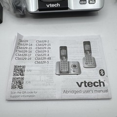 VTech CS6529 DECT 6.0 Cordless Phone Answering System Caller ID Call Waiting