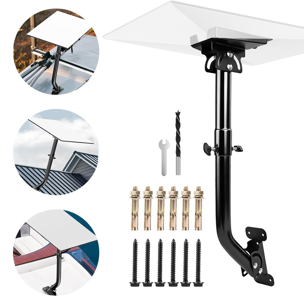 Heavy Duty Starlink Gen 3 Wall Mount 180° Adjustable Roof Mount for Standard V3