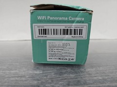Wifi Panorama Camera w/Remote Viewing • 360° • 2-Way Audio • Memory Card [48]