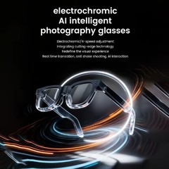 AI Smart Glasses 2026 HD Camera Video Recording Translation Bluetooth Clear Lens